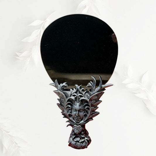 Espelho negro wicca 36cm